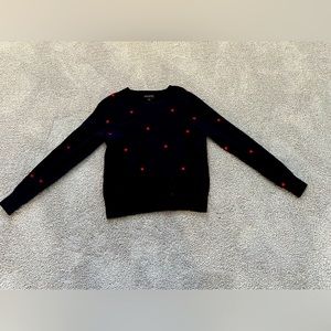 Banana Republic Red Heart Sweater